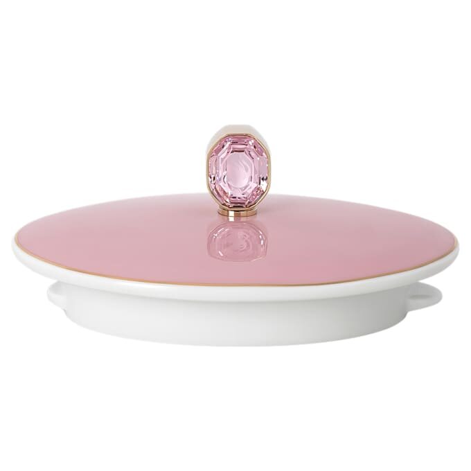 Čajová konvice Idyllia z porcelánu, motiv s krystaly, mucholapka, malá, vícebarevná Čajová konvice Idyllia z porcelánu, motiv s krystaly, mucholapka, malá, vícebarevná