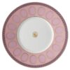 Čajový šálek Signum s podšálkem, porcelán, růžový Čajový šálek Signum s podšálkem, porcelán, růžový