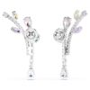 Ariana Grande X Swarovski náušnice s různými briliantovými výbrusy, vícebarevné, pokovené rhodiem Ariana Grande X Swarovski náušnice s různými briliantovými výbrusy, vícebarevné, pokovené rhodiem