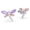 Ariana Grande X Swarovski – náušnice s různými briliantovými výbrusy, vážka, vícebarevné, pokovené rhodiem Ariana Grande X Swarovski – náušnice s různými briliantovými výbrusy, vážka, vícebarevné, pokovené rhodiem