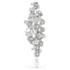 Brož Constella Crystal Pearl, kulatý brus, bílá, pokovená rhodiem Brož Constella Crystal Pearl, kulatý brus, bílá, pokovená rhodiem