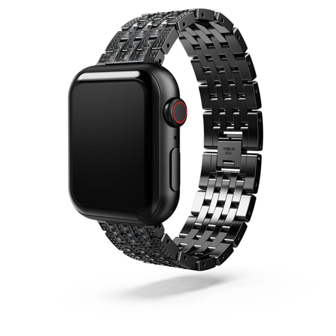 Řemínek Princess pro Apple Watch® 40 mm a 41 mm, černý, černá povrchová úprava Řemínek Princess pro Apple Watch® 40 mm a 41 mm, černý, černá povrchová úprava