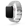 Řemínek Princess pro Apple Watch® 40 mm a 41 mm, stříbrný odstín, nerezová ocel