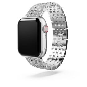 Řemínek Princess pro Apple Watch® 40 mm a 41 mm, stříbrný odstín, nerezová ocel