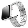 Řemínek Princess pro Apple Watch® 40 mm a 41 mm, stříbrný odstín, nerezová ocel