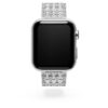 Řemínek Princess pro Apple Watch® 40 mm a 41 mm, stříbrný odstín, nerezová ocel