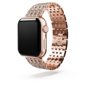 Řemínek Princess pro Apple Watch® 40 mm a 41 mm, v odstínu růžového zlata, povrchová úprava v odstínu růžového zlata