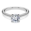 Eternity – diamanty vypěstované v laboratoři, celkem 1 karát, kulatý tvar, 14karátové bílé zlato Eternity – diamanty vypěstované v laboratoři, celkem 1 karát, kulatý tvar, 14karátové bílé zlato