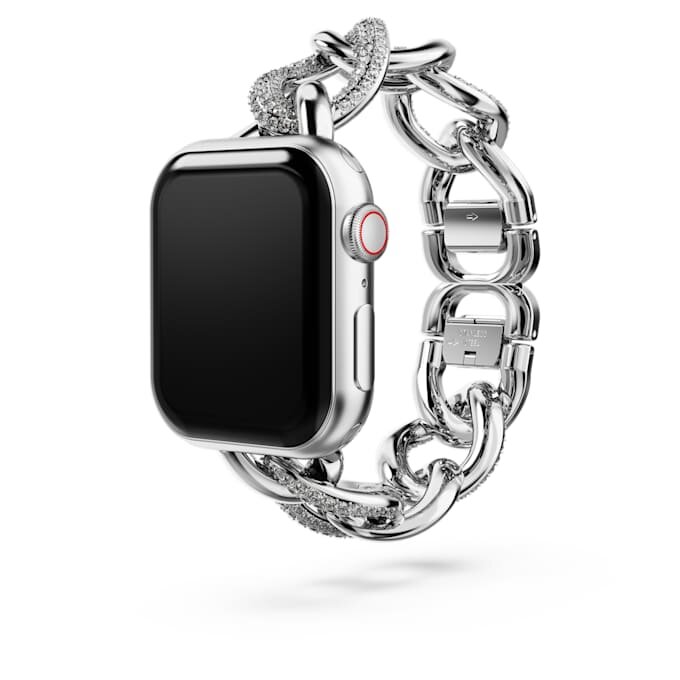 Řetízkový řemínek pro Apple Watch® 40 mm a 41 mm, stříbrný odstín, nerezová ocel Řetízkový řemínek pro Apple Watch® 40 mm a 41 mm, stříbrný odstín, nerezová ocel