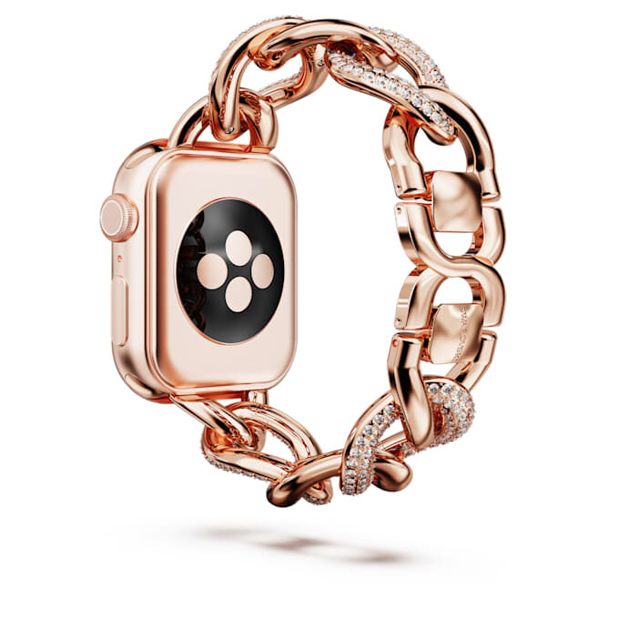 Řetízkový řemínek pro Apple Watch® 40 mm a 41 mm, v odstínu růžového zlata, povrchová úprava v odstínu růžového zlata Řetízkový řemínek pro Apple Watch® 40 mm a 41 mm, v odstínu růžového zlata, povrchová úprava v odstínu růžového zlata