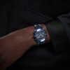 Hodinky Dextera Chrono 39 mm, vyrobeno ve Švýcarsku, kovový náramek, modré, modrá povrchová úprava Hodinky Dextera Chrono 39 mm, vyrobeno ve Švýcarsku, kovový náramek, modré, modrá povrchová úprava