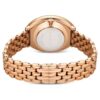 Hodinky Imber Oval Swiss Made, kovový náramek, zlatý odstín, povrchová úprava v odstínu růžového zlata