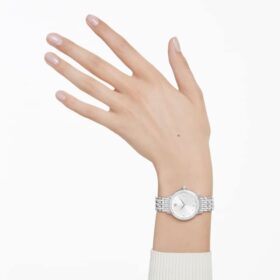 Hodinky Imber Swiss Made, kovový náramek, stříbrný odstín, nerezová ocel