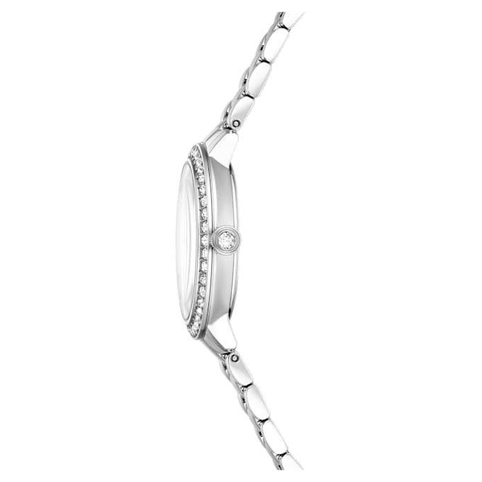 Hodinky Matrix 3-Link Swiss Made, kovový náramek, stříbrný odstín, nerezová ocel Hodinky Matrix 3-Link Swiss Made, kovový náramek, stříbrný odstín, nerezová ocel