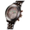 Hodinky Octea Chrono Swiss Made, kovový náramek, růžově zlatý odstín, povrchová úprava z kombinace kovů