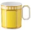 Hrnky Signum s víčkem, porcelán, žluté Hrnky Signum s víčkem, porcelán, žluté
