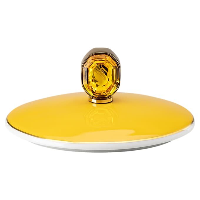 Hrnky Signum s víčkem, porcelán, žluté Hrnky Signum s víčkem, porcelán, žluté