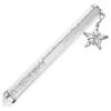 Kuličkové pero Crystalline, bílé, bíle lakované, pochromované Kuličkové pero Crystalline, bílé, bíle lakované, pochromované