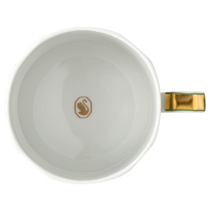 Šálek Signum s podšálkem, porcelán, zelený Šálek Signum s podšálkem, porcelán, zelený