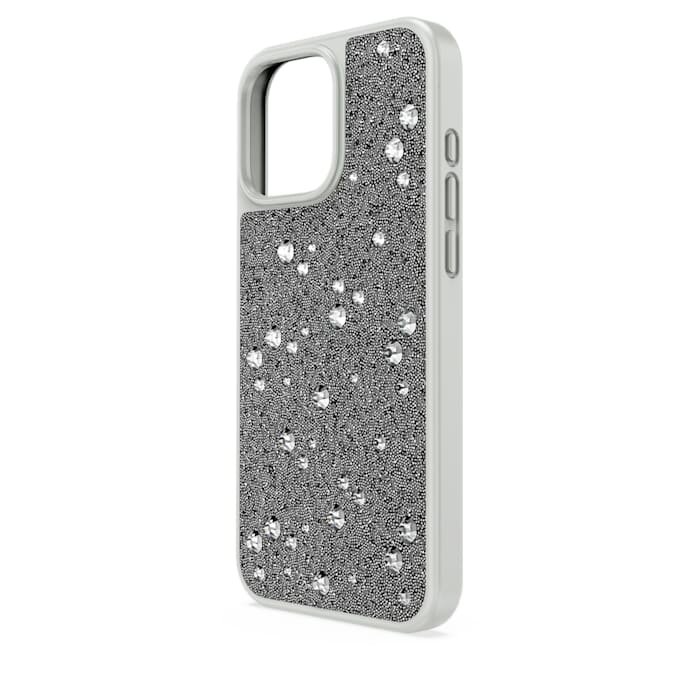 Luxusní pouzdro na smartphone s rozptýleným vzorem, iPhone® 16 Pro Max, stříbrný odstín Luxusní pouzdro na smartphone s rozptýleným vzorem, iPhone® 16 Pro Max, stříbrný odstín