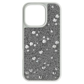Luxusní pouzdro na smartphone s rozptýleným vzorem, iPhone® 16 Pro, stříbrný odstín