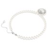 Náhrdelník Ariana Grande X Swarovski s křišťálovou perlou, srdcový výbrus, srdce, bílý, pokovený rhodiem Náhrdelník Ariana Grande X Swarovski s křišťálovou perlou, srdcový výbrus, srdce, bílý, pokovený rhodiem