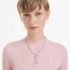 Náhrdelník Ariana Grande X Swarovski s různými briliantovými výbrusy, vážka, vícebarevný, pokovený rhodiem Náhrdelník Ariana Grande X Swarovski s různými briliantovými výbrusy, vážka, vícebarevný, pokovený rhodiem