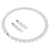 Náhrdelník Ariana Grande X Swarovski s různými tvary, srdce, bílý, pokovený rhodiem Náhrdelník Ariana Grande X Swarovski s různými tvary, srdce, bílý, pokovený rhodiem