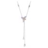 Náhrdelník Ariana Grande X Swarovski ve tvaru Y s různými briliantovými výbrusy, vážka, vícebarevný, pokovený rhodiem Náhrdelník Ariana Grande X Swarovski ve tvaru Y s různými briliantovými výbrusy, vážka, vícebarevný, pokovený rhodiem