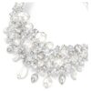Náhrdelník Constella Crystal Pearl, kulatý brus, bílý, pokovený rhodiem Náhrdelník Constella Crystal Pearl, kulatý brus, bílý, pokovený rhodiem