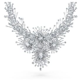 Náhrdelník Galaxy s diamanty vypěstovanými v laboratoři, celková hmotnost 156,62 Ct, různé tvary, 18K bílé zlato Náhrdelník Galaxy s diamanty vypěstovanými v laboratoři, celková hmotnost 156,62 Ct, různé tvary, 18K bílé zlato