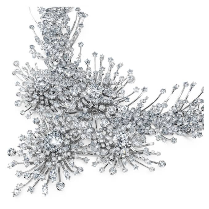 Náhrdelník Galaxy s diamanty vypěstovanými v laboratoři, celková hmotnost 156,62 Ct, různé tvary, 18K bílé zlato Náhrdelník Galaxy s diamanty vypěstovanými v laboratoři, celková hmotnost 156,62 Ct, různé tvary, 18K bílé zlato
