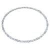 Náhrdelník Galaxy Tennis s diamanty vypěstovanými v laboratoři, celková hmotnost 47,27 Ct, různé tvary, 18K bílé zlato Náhrdelník Galaxy Tennis s diamanty vypěstovanými v laboratoři, celková hmotnost 47,27 Ct, různé tvary, 18K bílé zlato