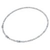 Náhrdelník Galaxy Tennis s diamanty vypěstovanými v laboratoři, celková hmotnost 47,27 Ct, různé tvary, 18K bílé zlato Náhrdelník Galaxy Tennis s diamanty vypěstovanými v laboratoři, celková hmotnost 47,27 Ct, různé tvary, 18K bílé zlato