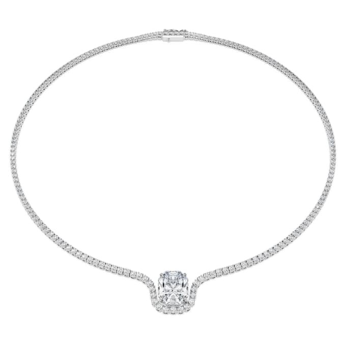 Náhrdelník Octagon s diamanty vypěstovanými v laboratoři, celková hmotnost 12,86 Ct, osmiúhelníkový tvar, 18karátové bílé zlato Náhrdelník Octagon s diamanty vypěstovanými v laboratoři, celková hmotnost 12,86 Ct, osmiúhelníkový tvar, 18karátové bílé zlato