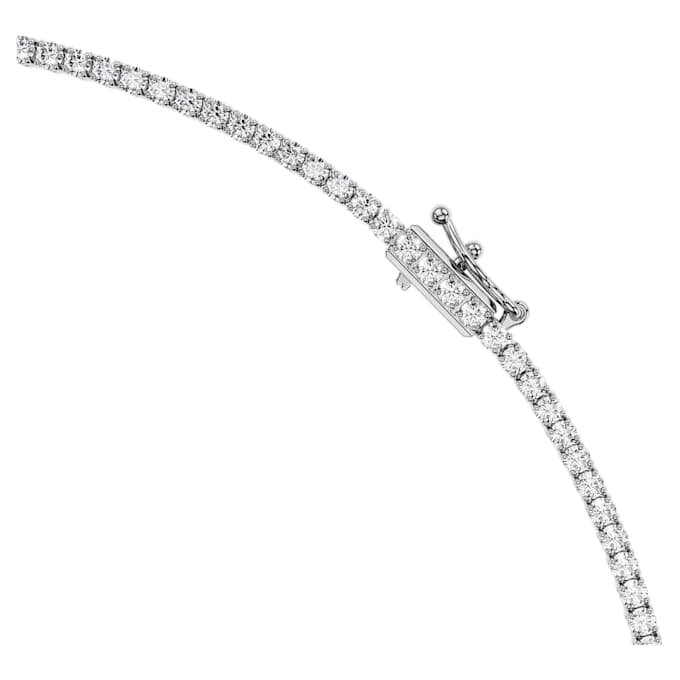Náhrdelník Octagon s diamanty vypěstovanými v laboratoři, celková hmotnost 12,86 Ct, osmiúhelníkový tvar, 18karátové bílé zlato Náhrdelník Octagon s diamanty vypěstovanými v laboratoři, celková hmotnost 12,86 Ct, osmiúhelníkový tvar, 18karátové bílé zlato