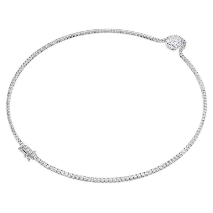 Náhrdelník Octagon s diamanty vypěstovanými v laboratoři, celková hmotnost 12,86 Ct, osmiúhelníkový tvar, 18karátové bílé zlato Náhrdelník Octagon s diamanty vypěstovanými v laboratoři, celková hmotnost 12,86 Ct, osmiúhelníkový tvar, 18karátové bílé zlato
