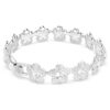 Náramek Ariana Grande X Swarovski, kulatý brus, květiny, bílý, pokovený rhodiem Náramek Ariana Grande X Swarovski, kulatý brus, květiny, bílý, pokovený rhodiem