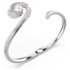 Náramek Ariana Grande X Swarovski s křišťálovými perličkami, broušenými do tvaru bagety, bílý, pokovený rhodiem Náramek Ariana Grande X Swarovski s křišťálovými perličkami, broušenými do tvaru bagety, bílý, pokovený rhodiem