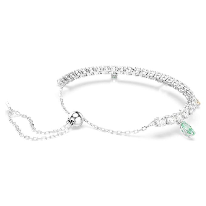 Náramek Ariana Grande X Swarovski s různými tvary kamenů, vícebarevný, pokovený rhodiem Náramek Ariana Grande X Swarovski s různými tvary kamenů, vícebarevný, pokovený rhodiem
