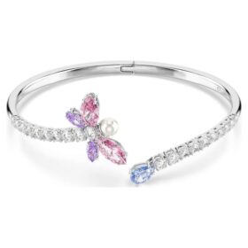 Náramek Ariana Grande X Swarovski s různými tvary, vážka, vícebarevný, pokovený rhodiem Náramek Ariana Grande X Swarovski s různými tvary, vážka, vícebarevný, pokovený rhodiem