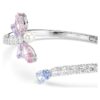 Náramek Ariana Grande X Swarovski s různými tvary, vážka, vícebarevný, pokovený rhodiem