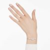 Náramek Constella Crystal Pearl, kulaté briliantové výbrusy, bílý, pokovený rhodiem Náramek Constella Crystal Pearl, kulaté briliantové výbrusy, bílý, pokovený rhodiem