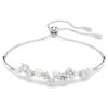 Náramek Constella Crystal Pearl, kulaté briliantové výbrusy, bílý, pokovený rhodiem Náramek Constella Crystal Pearl, kulaté briliantové výbrusy, bílý, pokovený rhodiem