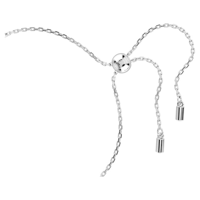 Náramek Constella Crystal Pearl, kulaté briliantové výbrusy, bílý, pokovený rhodiem Náramek Constella Crystal Pearl, kulaté briliantové výbrusy, bílý, pokovený rhodiem