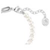 Náramek Swan Crystal Pearl, labuť, černý, povrchová úprava z kombinace kovů Náramek Swan Crystal Pearl, labuť, černý, povrchová úprava z kombinace kovů