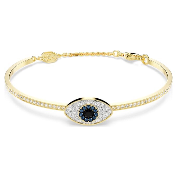 Náramek Symbolica „Evil Eye“, modrý, pozlacený Náramek Symbolica „Evil Eye“, modrý, pozlacený