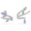 Náušnice Ariana Grande X Swarovski s různými briliantovými výbrusy, vícebarevné, pokovené rhodiem