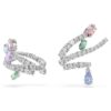 Náušnice Ariana Grande X Swarovski s různými briliantovými výbrusy, vícebarevné, pokovené rhodiem