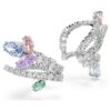 Náušnice Ariana Grande X Swarovski s různými briliantovými výbrusy, vícebarevné, pokovené rhodiem